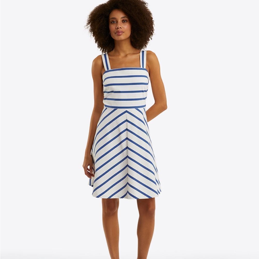 Draper James Perfect Adorable FLATTERING Zoe Love Cotton Circle Dress NEW